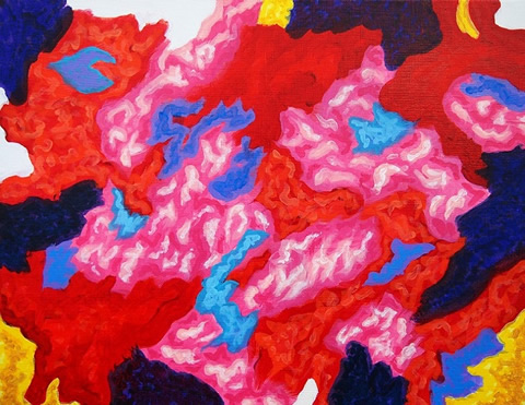 眞野丘秋 個展“インディゴ・エナジー”