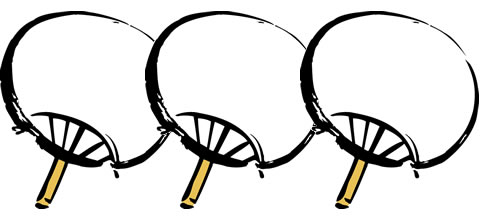 2015年奥野ビル夏祭り！〜うちわ＆扇展